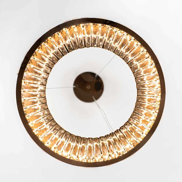 Подвесная светодиодная люстра Modelux Premium ML.6988.600P GD