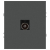 Розетка ЭРА Arktik 16-3101-06 TV одиночная графит Б0070469