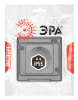 Розетка ЭРА Эксперт 11-2502-01 с заземлением крышкой 2P+E IP55 шторки 16A-250В ОУ белый Б0063280