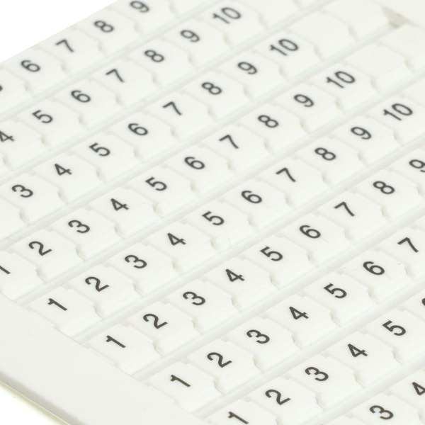 Маркеры для ЗНИ (JXB ST) с нумерацией 1-10 LD556-5 Stekker 49210