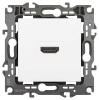 Розетка ЭРА Серия 12 12-3114-01М HDMI белый матовый Б0065724