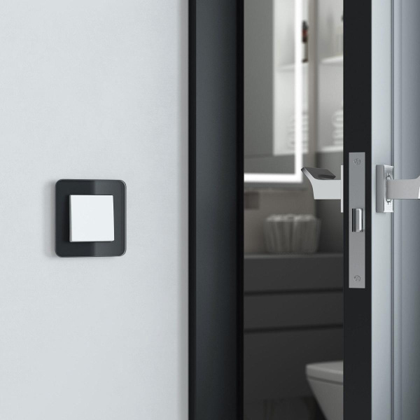 Рамка Werkel Elite на 1 пост черный W0012448 4690389196201