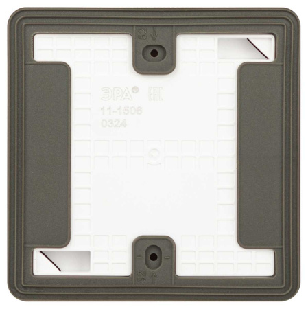 Переключатель ЭРА Эксперт 11-1506-01 двойной IP55 10АХ-250В ОУ белый Б0063295