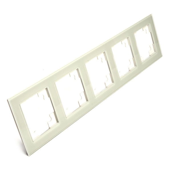 Рамка 5-постовая Stekker Катрин дымчатый GFR00-7005-07 49039