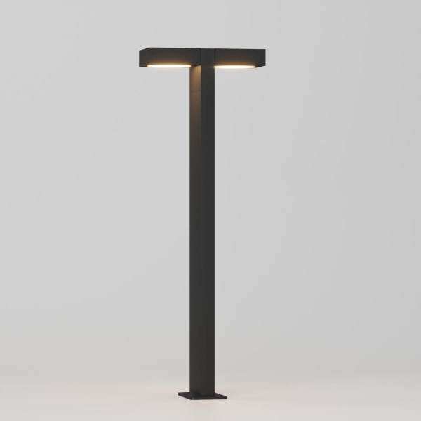 Садово-парковый светильник Elektrostandard Twin 3000K черный (35170/F) a072076