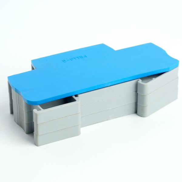 Торцевая заглушка для ЗНИ LD555 4 мм² (JXB ST 4), синий LD563-1-40 49208