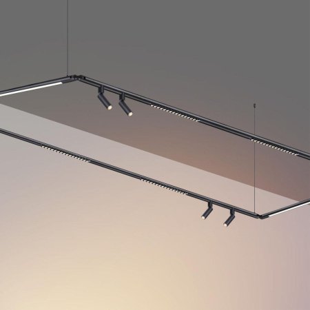 Трековый светодиодный светильник Novotech Konst Glat 359366
