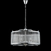 Подвесная люстра Crystal Lux Tadeo SP6 D600 Chrome/Transparente