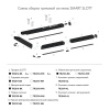 Подвод питания для шинопровода Denkirs Smart Base TR2100-BK