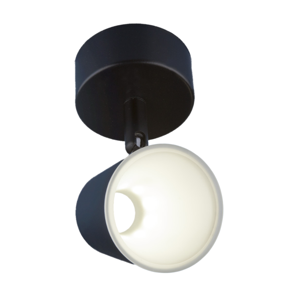 Светодиодный спот Elektrostandard DLR025 5W 4200K черный матовый a039690