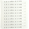 Маркеры для ЗНИ (JXB) буквы A,B,C,N,PE LD556-2 Stekker 49211