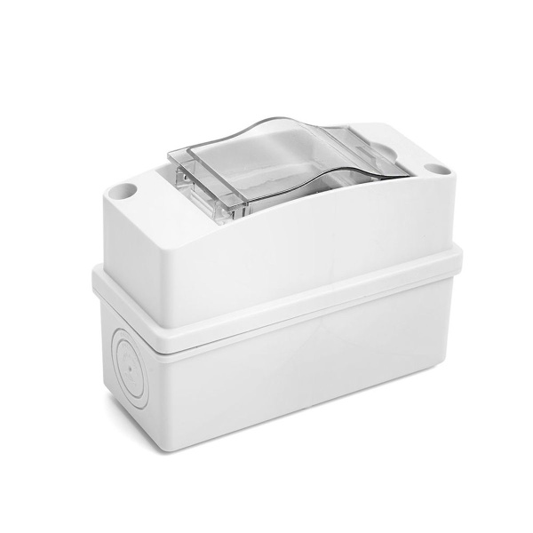 Бокс настенный Stekker EBX50-1/02-65 2 модуля, пластик, серия Standart 39932