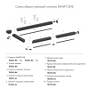 Комплект прямых соединителей для закладного профиля TR3040-AL Denkirs Smart One (4 шт.) TR3043-AL