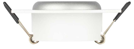 Светильник встраиваемый алюминиевый ЭРА KL110 WH/SL под лампу MR16 GU5.3 белый/серебро матовый Б0061532