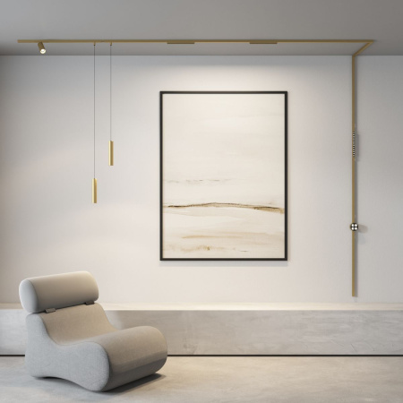 Трековый светодиодный светильник Denkirs Shine Grill DK5772-SB