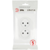 Розетка ЭРА Arktik 16-2107-08 без заземления двойная 2X2P 16А-250В белый матовый Б0071688