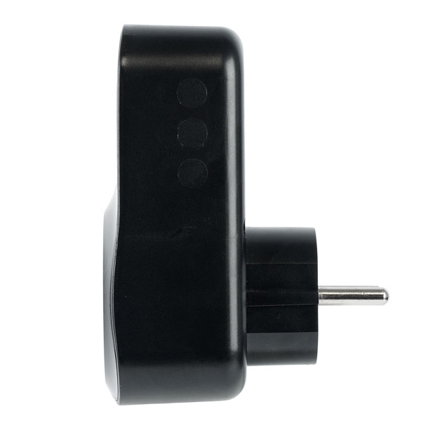 Реле напряжения для розетки Stekker VP-100B-3M, 230В,16A,черный 50688