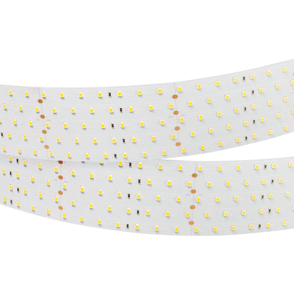 Светодиодная лента Arlight 6W/m 350Led/m 2835SMD теплый белый 2,5M RT-A350-58mm 24V Warm3000 CRI98 025164(2)