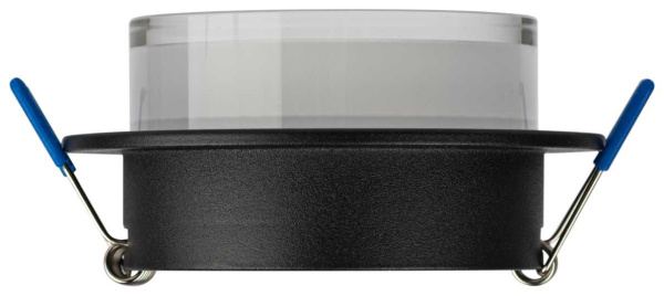 Светильник встраиваемый декоративный ЭРА DK107 BK под лампу MR16 GU5.3 черный Б0058397