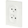 Розетка ЭРА Arktik 16-2107-08 без заземления двойная 2X2P 16А-250В белый матовый Б0071688