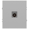 Розетка ЭРА Arktik 16-3101-03 TV одиночная алюминий Б0070466