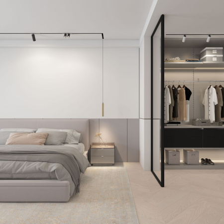 Трековый светодиодный светильник Denkirs Smart Spot DK8012-BK