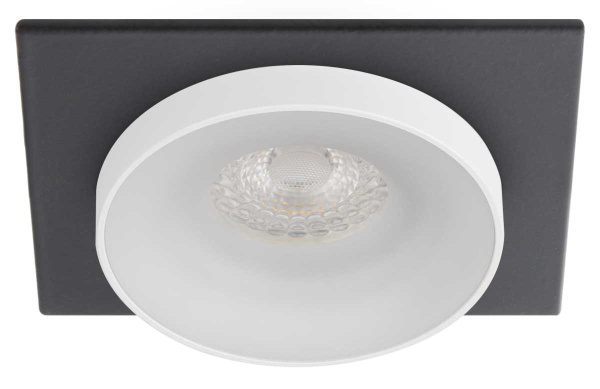 Светильник встраиваемый декоративный ЭРА DK96 BK под лампу MR16 GU5.3 черный Б0055594