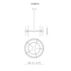Подвесная люстра Moderli Crumbly V10260-PL