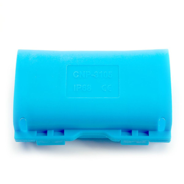 Коробка изоляционная с гелем, 450V, 42х38х26, синий LD547 49238