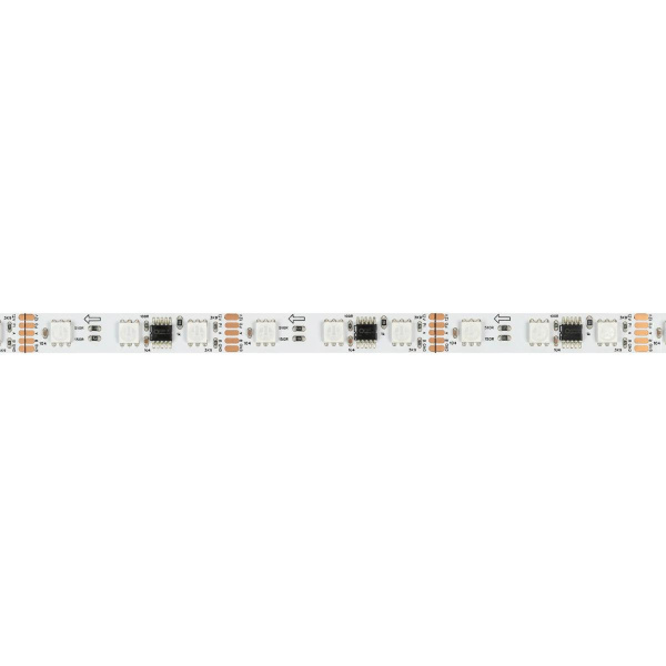 Светодиодная лента Arlight 14W/m 60LED/m 5060SMD разноцветный 5М DMX-B60-10mm 12V 039174