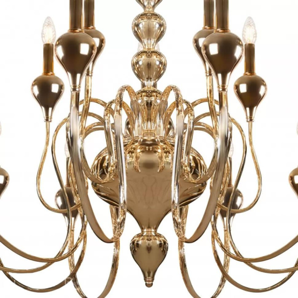 Подвесная люстра iLamp Lady 88003-10+5 GD