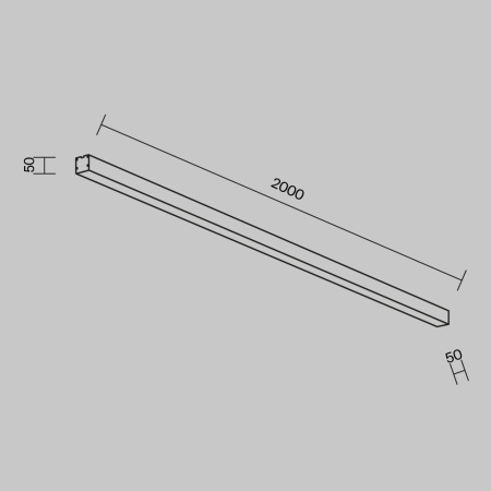 Линейный светильник Maytoni Technical LL311031