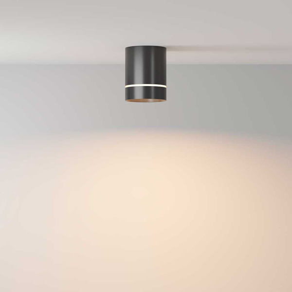 Потолочный светодиодный светильник Maytoni Technical Orlo C085CL-9W3K-B Потолочный светодиодный светильник Maytoni Technical Orlo C085CL-9W3K-B