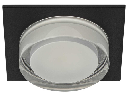 Светильник встраиваемый декоративный ЭРА DK108 BK под лампу MR16 GU5.3 черный Б0058399