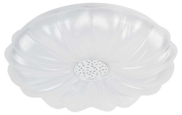 Светильник потолочный светодиодный ЭРА Классик без ДУ SPB-6 Muze 48W-5K WH+CH 5000К белый/шампань Б0070187