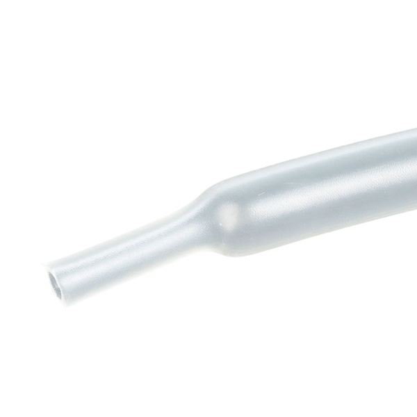 Термоусадочная трубка клеевая Stekker HSTG-482-100TR, длина 100 см., коэф. усадки 3:1, прозрачный 39759