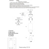 Потолочный светильник Crystal Lux CLT 015C WH