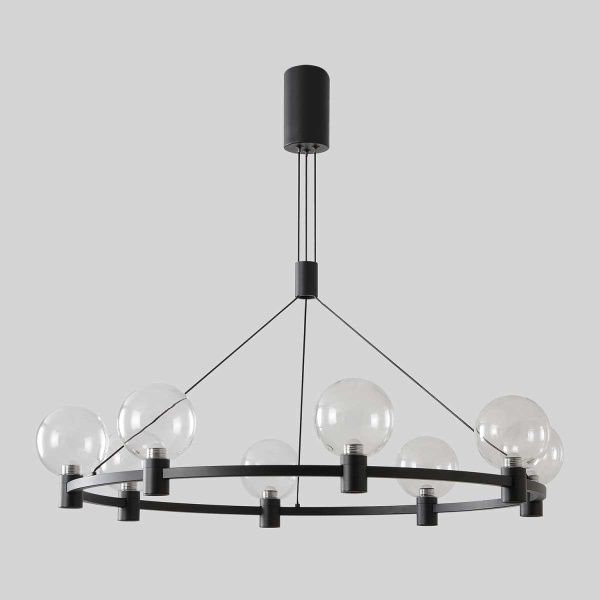 Люстра Crystal Lux DUET SP56W LED BLACK