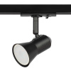 Трековый светильник однофазный ЭРА Taper TR37-GU10 BK Б0053304