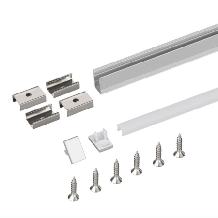 Профиль с экраном Arlight SL-MINI-8-H12-2000 ANOD+OPAL 036833