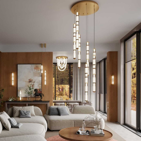 Настенный светильник Odeon Light Collier L-Vision 5455/60WL