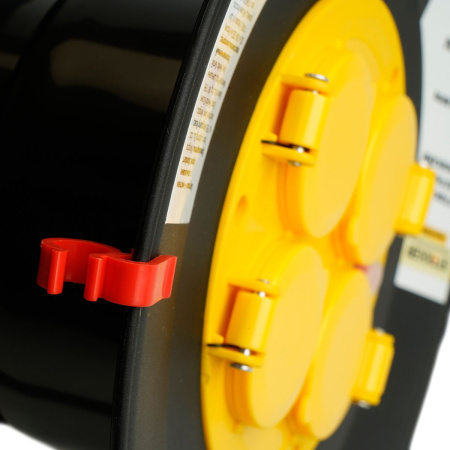 Катушка без провода 4-местная со шторками, с крышками STD44 50174