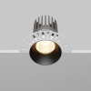 Встраиваемый светильник Maytoni Technical DL121-15W-3K-TRS-B