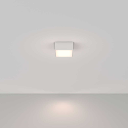 Потолочный светодиодный светильник Maytoni Technical Zon C032CL-12W4K-SQ-W