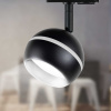 Трековый светильник однофазный ЭРА Round TR47-GX53 BK Б0054156