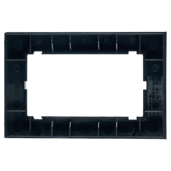 Рамка 2-модульная Stekker Катрин черный GFR00-7012-05 39571