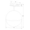 Трековый светильник Elektrostandard Glob GX53 черный MRL 1015 a053136