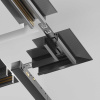 Угол-соединитель 45° Exility X встраиваемый под ГКЛ 12,5мм, черный Maytoni Technical EXILITY X Accessories for tracks Exility X TRA239CLS-42.12B