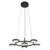 Подвесная светодиодная люстра Crystal Lux CLT 027C6 D700 BL