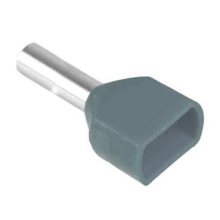 Наконечник штыревой втулочный изолированный НШВИ(2) LD406-0508 0,5-8 (DIY упаковка 25 шт) 50709